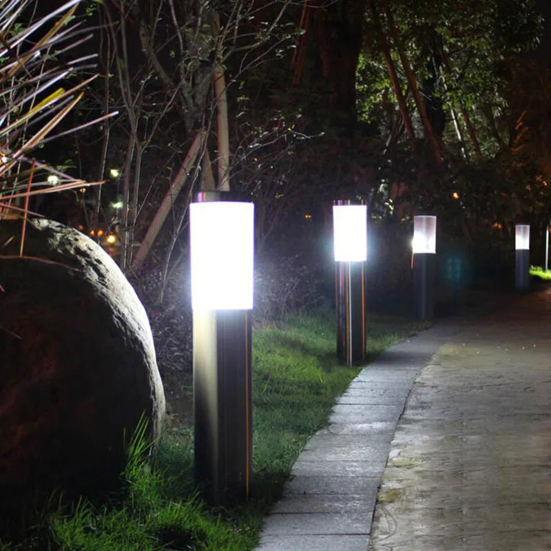 Pilier lumineux led imperméable en acier inoxydable - vue 4 sur 10