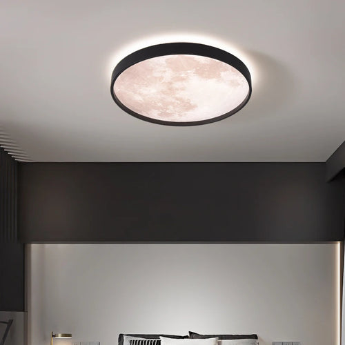 Plafonnier LED rond à nuages