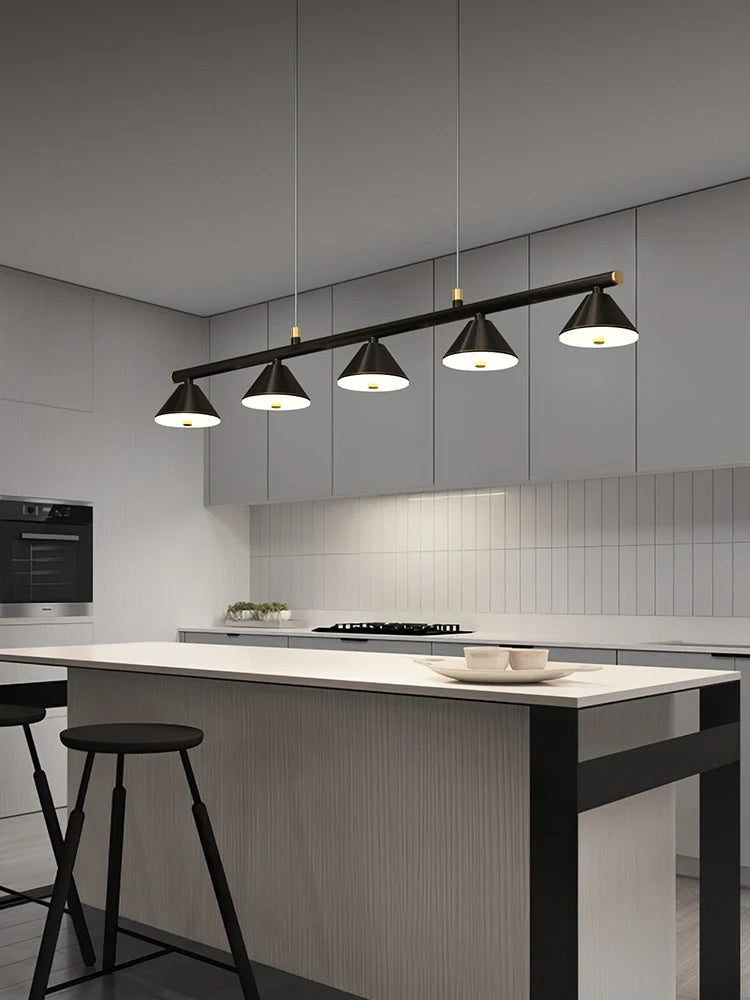 lustre moderne minimaliste luxe nordique led créatif