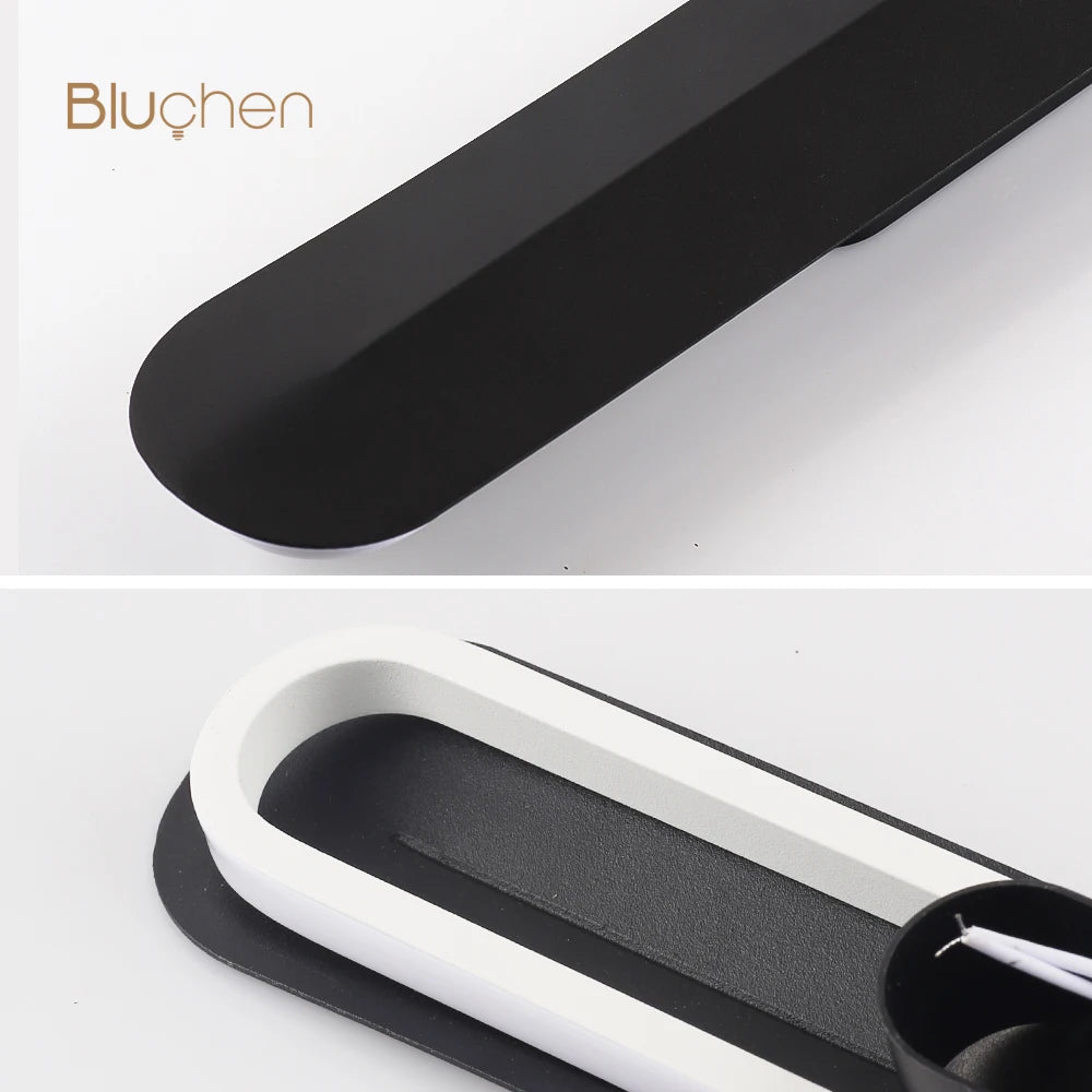 applique murale moderne led en fer style nordique - vue 10 sur 9