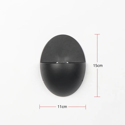 LED applique murale extérieure IP65 étanche couloir allée escalier luminaire décoration intérieure éclairage lampe de nuit en aluminium 90-260V