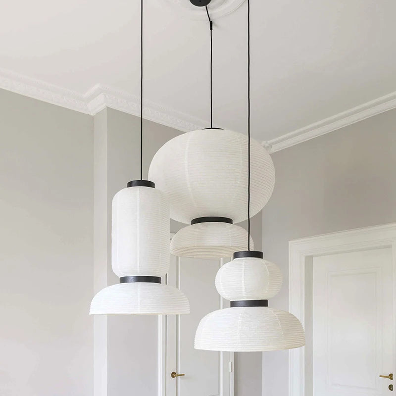 Suspension Design Formakami Moderne Chêne tissé - vue 4 sur 21