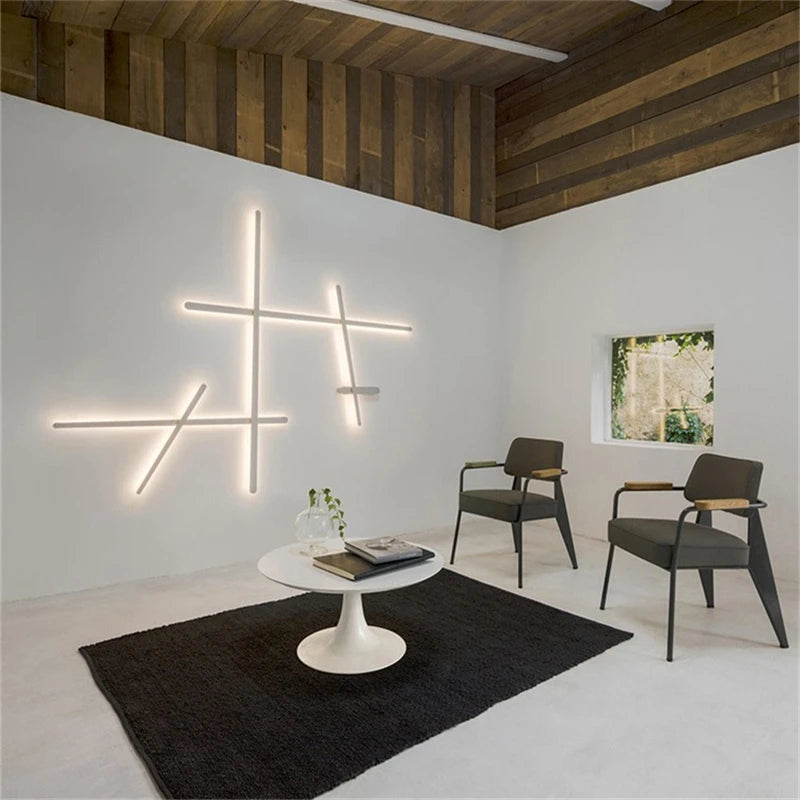 applique murale moderne design nordique éclairage intérieur créatif - vue 7 sur 20