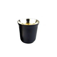 Lot 4 tasses expresso inox double paroi 80ml