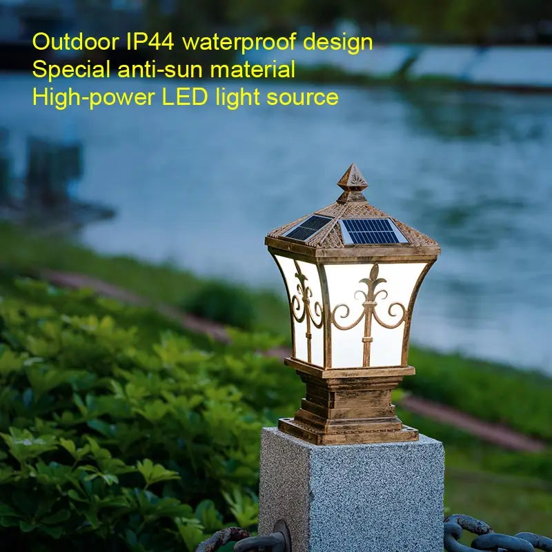 lampe solaire led décorative pour jardin et extérieur - vue 5 sur 17