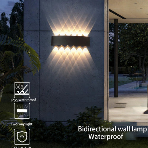 applique murale led extérieur étanche en aluminium
