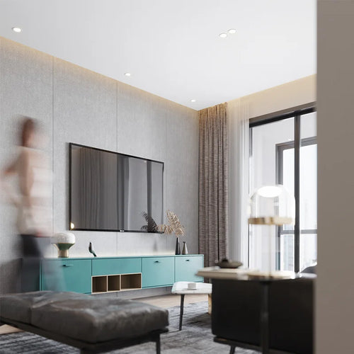 spot led rond encastrable anti-éblouissement à intensité réglable