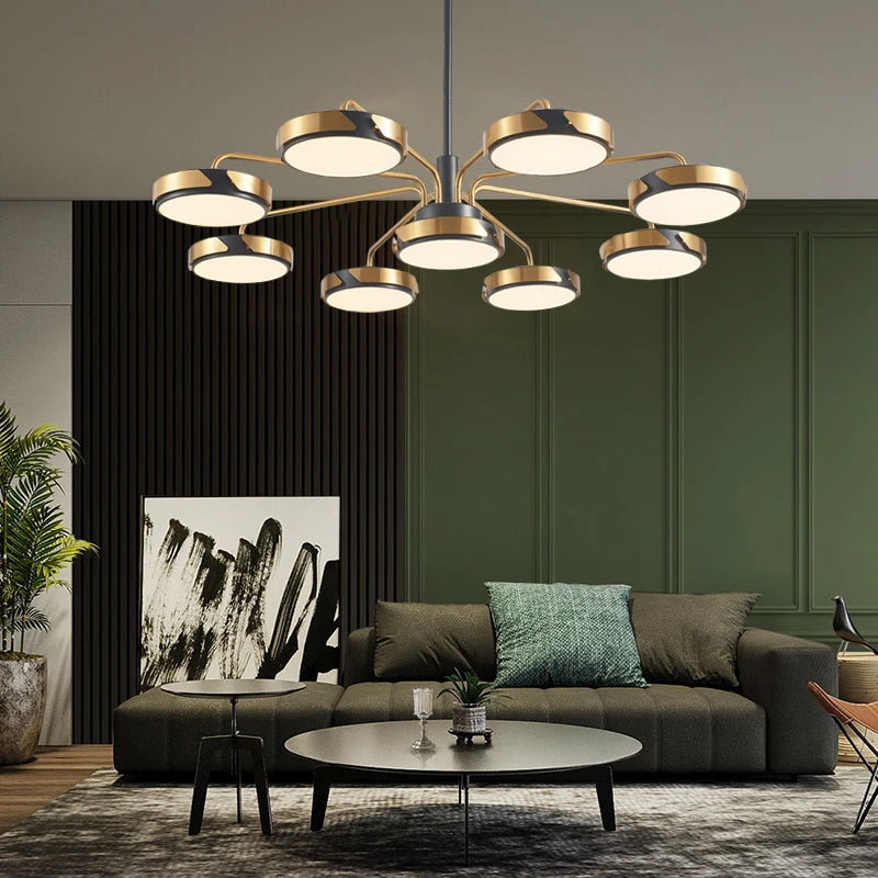 plafonnier nordique design pour décoration intérieure élégante et moderne - vue 5 sur 13