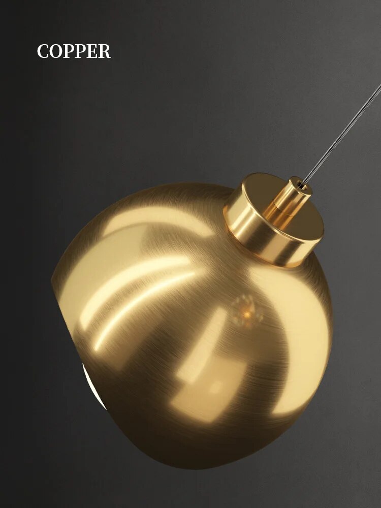 Suspension de chevet en cristal
