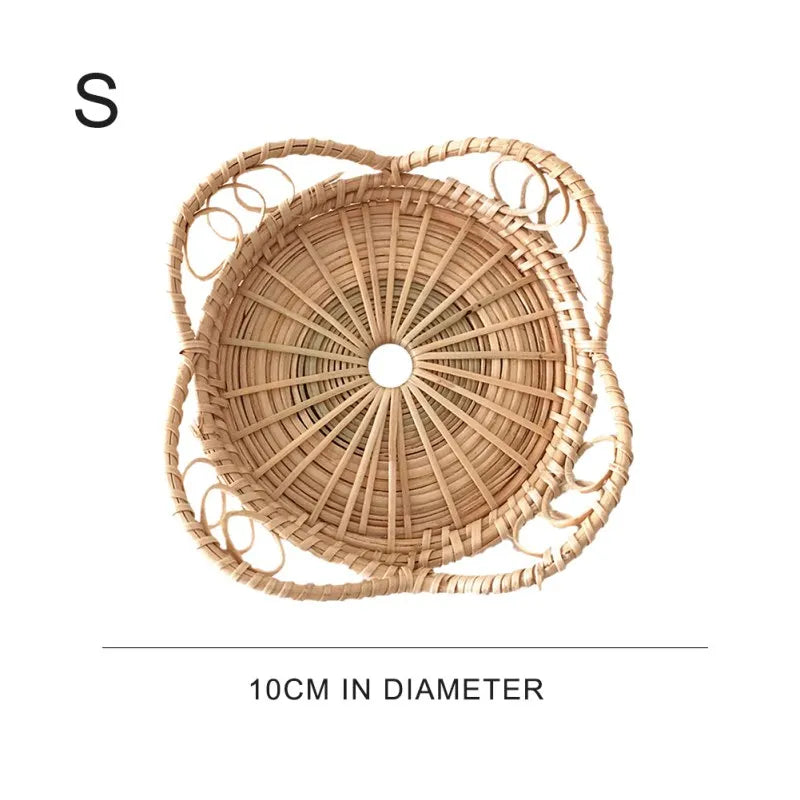 panier tissé à la main pour fruits et légumes rangement et pique-nique