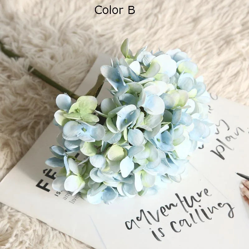 bouquet d'hortensia artificiel séché pour décoration de mariage - vue 12 sur 14