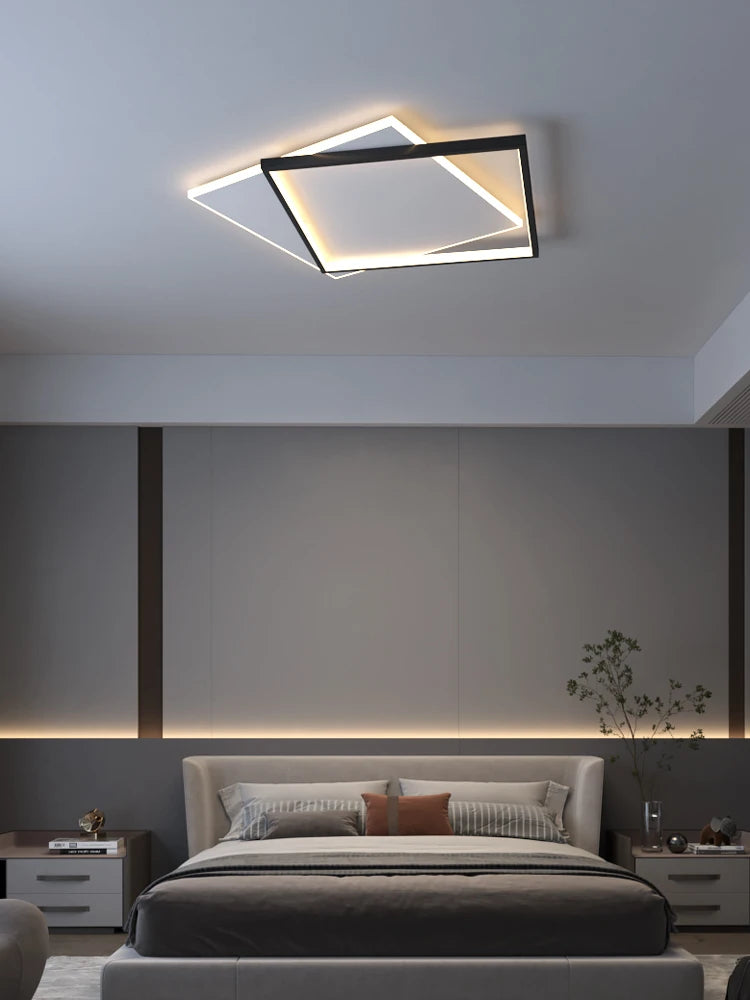 lustre moderne led minimaliste pour décoration intérieure
