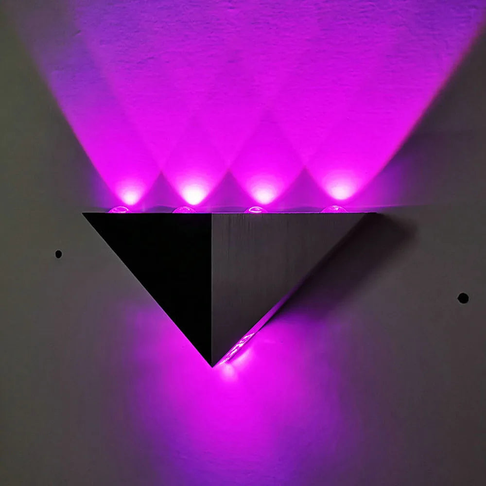 applique murale led double têtes brossée pour couloir et salon - vue 6 sur 13