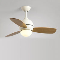 ventilateur plafond macaron télécommande 36'' lumière chambre enfant créative