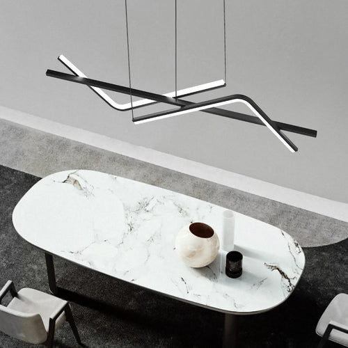 lustre led moderne pour restaurant hôtel café bureau