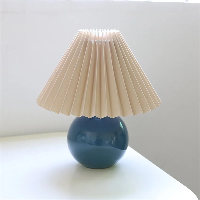 Lampe de Table en céramique nordique moderne - vue 2 sur 17
