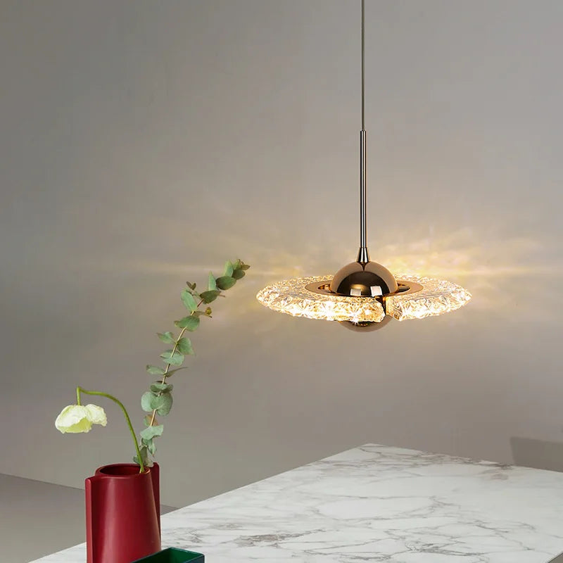 lustre contemporain pour décoration moderne et élégante - vue 6 sur 7