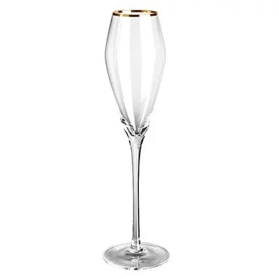 Flutes a champagne design elegant verre souffle main