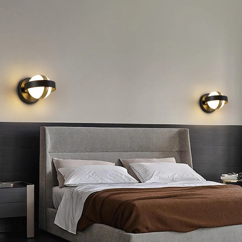 applique murale led moderne pour décoration intérieure - vue 6 sur 9