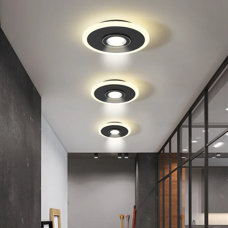 Plafonnier Acrylique LED à spots - vue 7 sur 24