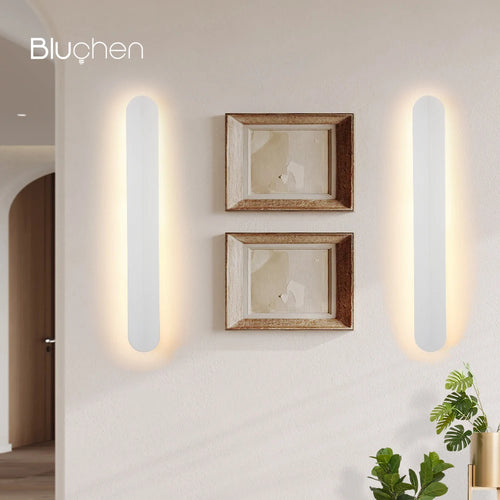 applique murale moderne led en fer style nordique