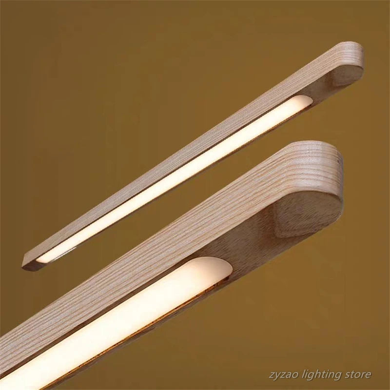 suspension en bois nordique pour décoration intérieure moderne - vue 2 sur 8