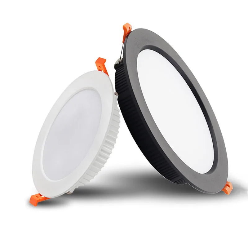 plafonnier led encastrable ultra fin pour éclairage intérieur - vue 2 sur 7