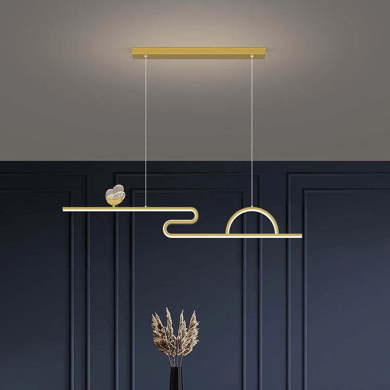 plafonnier led moderne pour un éclairage créatif intérieur - vue 6 sur 12