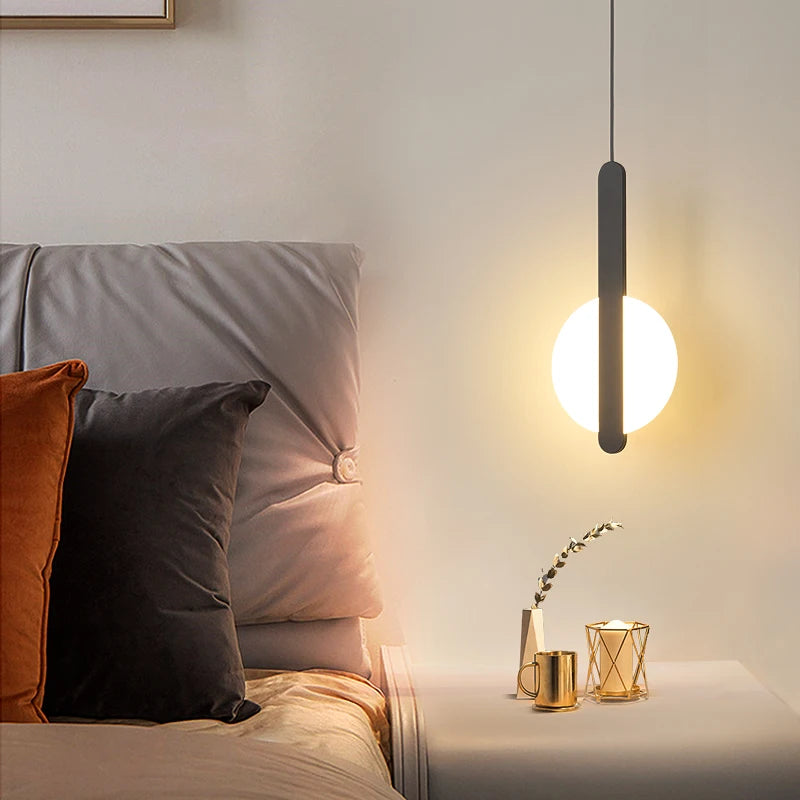 suspension moderne à led pour décoration intérieure élégante - vue 4 sur 12
