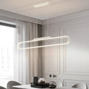 lustre led moderne rectangulaire pour restaurant et bar