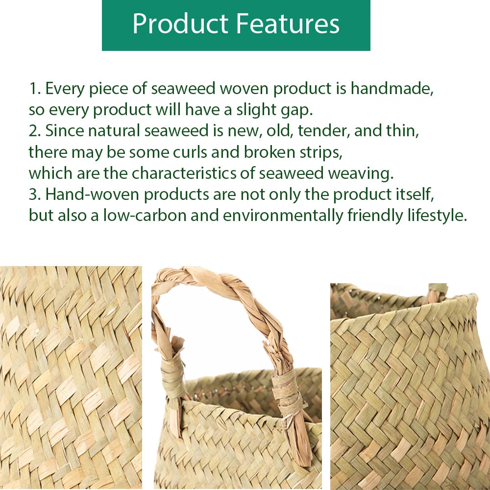 panier en osier pour rangement et décoration intérieure - vue 10 sur 9