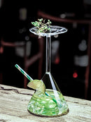 Verre cocktail original motifs animaux decoration fete soiree