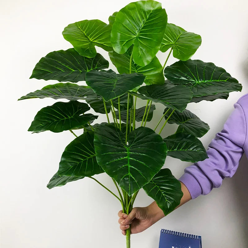 plantes artificielles monstera grandes feuilles pour décoration intérieure - vue 9 sur 21