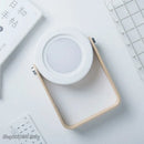 lampe de lecture pliable en bois avec veilleuse led usb