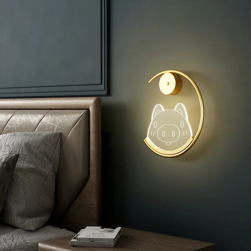 applique murale led moderne pour décoration intérieure élégante - vue 4 sur 13