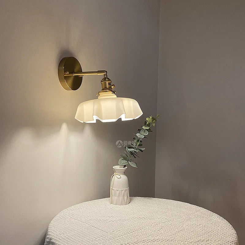Applique murale led moderne nordique escambrayée 4 couleurs