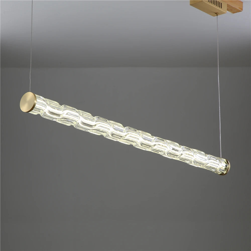 suspension en cristal pour décoration intérieure moderne