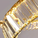 Lustre LED en cristal design moderne de luxe décorative