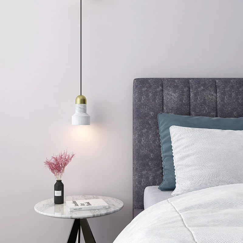 suspension en marbre design pour intérieur moderne et élégant - vue 5 sur 8