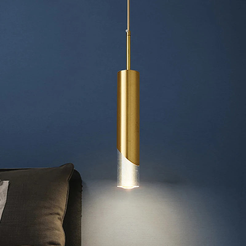 suspension en verre à led pour éclairage moderne intérieur - vue 2 sur 7