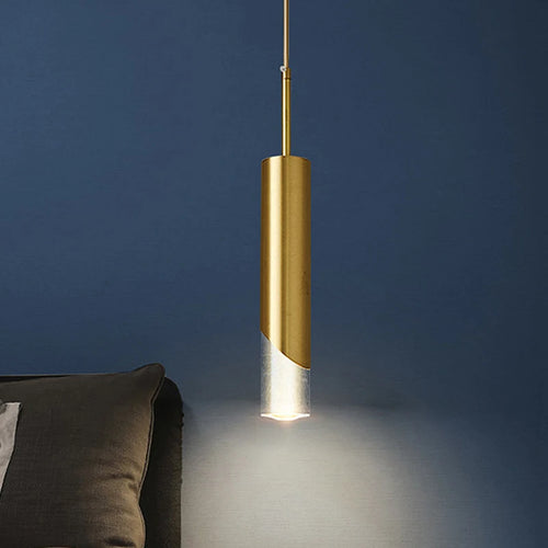 suspension en verre à led pour éclairage moderne intérieur