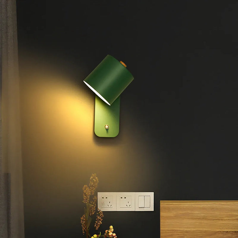 applique murale led intérieur escalier moderne décor salon interrupteur