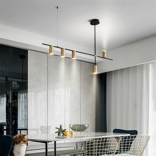 lustre simple led moderne pour café restaurant