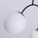 lustre c forme décoration éclairage led