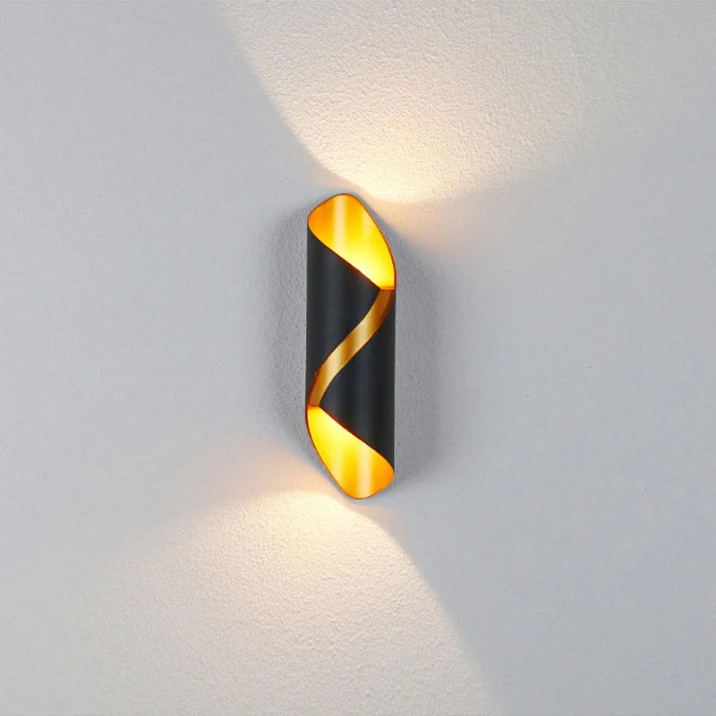 applique murale led étanche en aluminium style nordique