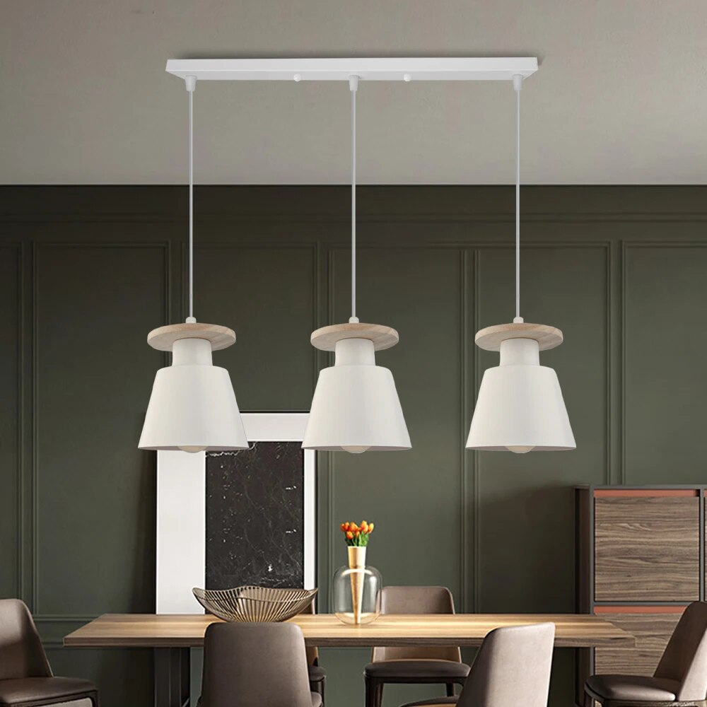 suspension bois moderne nordique intérieur - vue 5 sur 12
