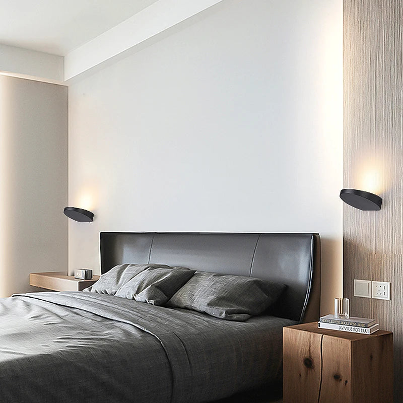 applique murale led nordique moderne idéale pour hôtel allée escaliers - vue 3 sur 12