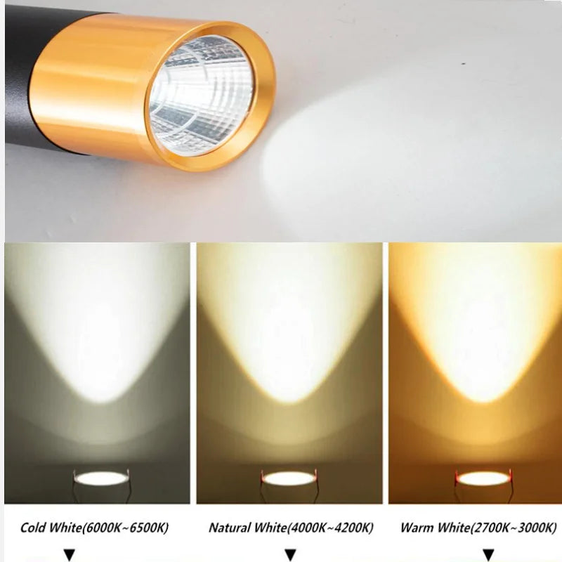 suspension nordique à led avec intensité variable décorative - vue 6 sur 5