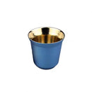 Tasses expresso inox double paroi 80ml lot 4