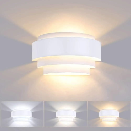 Style nordique éclairage intérieur E27 applique murale LED lumières moderne haut vers le bas lampe de chevet luminaire applique couloir intérieur salon chambre